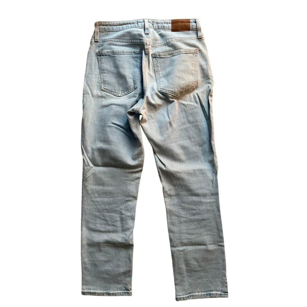Madewell Perfect Vintage Jeans Women’s 27 High Rise Straight Light Wash - Picture 2 of 3